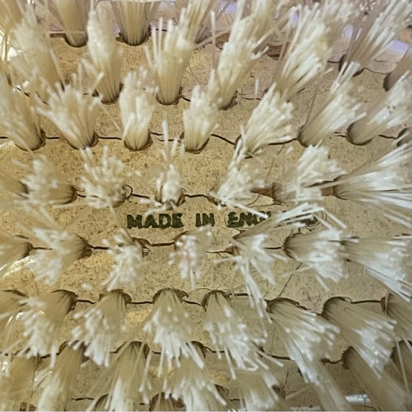 Vintage Dressing Table Silver Vanity Set Brush Comb & Mirror Made In England - Picture 2 of 7